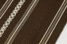 画像をギャラリービューアに読み込む, 西陣 男性用帯 角帯 綿100% 焦げ茶 ブラウン 夏着物 男物 浴衣 男性用 夏帯 角帯 メンズ 帯 男性用 柄 浴衣帯 おしゃれ 着物 夏紬 麻きもの ゆかた カジュアル 夏 男性 和装 和服 和装小物 着付け小物