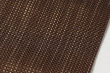 画像をギャラリービューアに読み込む, 西陣 男性用帯 角帯 本絹西陣織 上田織物 梨地網微塵織 絹100% 茶色 ブラウン 男物 男性用 夏帯 角帯 メンズ 帯 男性用 柄 おしゃれ 着物 夏紬 麻きもの ゆかた カジュアル 夏 男性 和装 和服 和装小物 着付け小物
