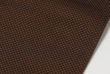 画像をギャラリービューアに読み込む, 西陣 男性用帯 角帯 本絹西陣織 上田織物 梨地網微塵織 絹100% 茶色 ブラウン 男物 男性用 夏帯 角帯 メンズ 帯 男性用 柄 おしゃれ 着物 夏紬 麻きもの ゆかた カジュアル 夏 男性 和装 和服 和装小物 着付け小物