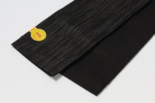 画像をギャラリービューアに読み込む, 西陣 男性用帯 角帯 本絹西陣織 上田織物 梨地網微塵織 絹100% 黒 ブラック 男物 男性用 夏帯 角帯 メンズ 帯 男性用 柄 おしゃれ 着物 夏紬 麻きもの ゆかた カジュアル 夏 男性 和装 和服 和装小物 着付け小物