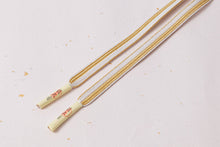 画像をギャラリービューアに読み込む, 帯締め 黒留袖 白 金 正絹 留袖 結婚式 色留袖 礼装 フォーマル 龍工房