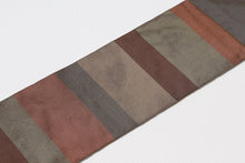 画像をギャラリービューアに読み込む, 半幅帯 正絹 幾何学模様 織悦 西陣織物 京都 博多帯 茶色 ブラウン 博多織 日本製 帯 細帯 着物 カジュアル 単衣 小紋 和服 和装 和装小物 着付け 小物 お洒落 女性用 レディース きもの 着物 高級 紬 小紋 木綿