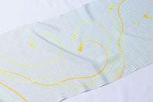 画像をギャラリービューアに読み込む, 組紐模様 夏 帯揚げ 正絹 絞り 絽 友禅 水色 黄色 加藤萬 みふじ きもの 夏用 夏着物 上質 単衣 帯あげ 染 名古屋帯 フォーマル 和装小物 帯あげ 夏物 着付け小物 紗 絽 お稽古 夏祭り 夏支度 訪問着 付下げ 無地 小紋 紬 浴衣 カジュアル ゆかた 浴衣 夏用帯揚げ