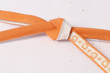 画像をギャラリービューアに読み込む, 純国産 平組 帯締め 正絹 龍工房 高級 帯〆 豪華 金糸 橙 朱色 紬 名古屋帯 帯 コーディネート おしゃれ 名古屋帯 袋帯 袷 単衣 組紐 着物 和装 着付け小物 和装小物 小紋 カジュアル フォーマル 結婚式 七五三 訪問着 礼装用 色留袖 帯締め 日本製 国産