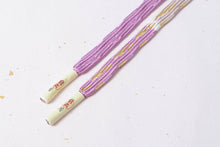 画像をギャラリービューアに読み込む, 純国産 平組 帯締め 正絹 龍工房 高級 帯〆 豪華 金糸 紫色 白色 小紋 名古屋帯 帯 コーディネート おしゃれ 名古屋帯 袋帯 袷 単衣 組紐 着物 和装 着付け小物 和装小物 フォーマル 結婚式 七五三 訪問着 礼装用 色留袖 付下げ 帯締め 日本製 国産