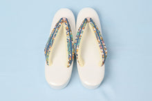 画像をギャラリービューアに読み込む, 草履 夏草履 着物 和服 和装 友禅 鼻緒 履き 衿秀 女性 レディース 刺繍 鼻緒 女性 レディース 単品 カジュアル