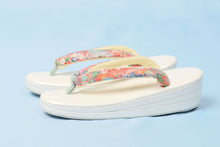画像をギャラリービューアに読み込む, 草履 夏草履 着物 和服 和装 友禅 鼻緒 履き 衿秀 女性 レディース 刺繍 鼻緒 女性 レディース 単品 カジュアル