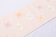 画像をギャラリービューアに読み込む, 名古屋帯 帯反物 西陣 薄いグレー 薄ピンク 華文模様 名古屋帯 帯 未仕立て 九寸名古屋帯 なごや帯 おしゃれ カジュアル お洒落 高級 着付け レディース 付下げ 小紋 無地 きもの 着物 女性 和服 和装小物 着付け小物 単衣 袷