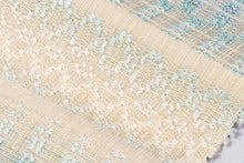 画像をギャラリービューアに読み込む, 名古屋帯 未仕立て 新品 白鷹 紬 山形 米沢 9寸 雪花織 織 お洒落