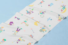 画像をギャラリービューアに読み込む, 長襦袢 反物 正絹 未仕立て 着物 友禅 ピノキオ おもしろ模様 フルオーダー 襦袢 着物 着付け お誂え 誂え 襦袢 高級 カジュアル