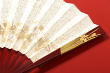 画像をギャラリービューアに読み込む, 結婚式 慶事用 扇子 末広 留袖 金銀扇 祝扇 祝儀扇 黒漆調 金 蒔絵 塗