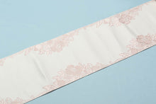 画像をギャラリービューアに読み込む, きもの 着物 博多織物 にしむら 洋花朱子文様 西村織物 名古屋帯 博多帯 単衣 袷