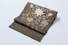 画像をギャラリービューアに読み込む, 名古屋帯 着物 九寸名古屋帯 しゃれ帯 小紋 無地 紬 織楽浅野 京都 西陣