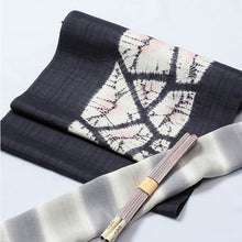 画像をギャラリービューアに読み込む, 絞り 桐生 桐生絞り 名門 泉織物 謹製 菱絞り 九寸 名古屋帯 日本製