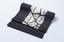 画像をギャラリービューアに読み込む, 絞り 桐生 桐生絞り 名門 泉織物 謹製 菱絞り 九寸 名古屋帯 日本製