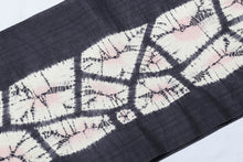 画像をギャラリービューアに読み込む, 絞り 桐生 桐生絞り 名門 泉織物 謹製 菱絞り 九寸 名古屋帯 日本製