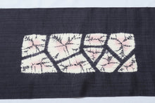 画像をギャラリービューアに読み込む, 絞り 桐生 桐生絞り 名門 泉織物 謹製 菱絞り 九寸 名古屋帯 日本製