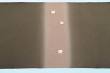 画像をギャラリービューアに読み込む, 名古屋帯 正絹 縮緬 うさぎ 染帯 小紋 紬 着物 きもの 染め帯 未仕立て 反物