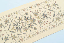 画像をギャラリービューアに読み込む, 名古屋帯 着物 帯 京都 野口 染帯 染め帯 正倉院華紋 越後小地谷 小紋 紬 高級 上品 手書き