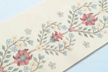 画像をギャラリービューアに読み込む, 名古屋帯 着物 きもの 西陣 捨松 八寸名古屋帯 お洒落 白 正絹