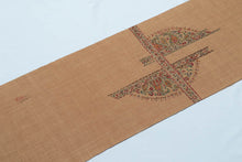 画像をギャラリービューアに読み込む, 名古屋帯 着物 九寸名古屋帯 しゃれ帯 小紋 無地 柿渋 唐草