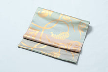 画像をギャラリービューアに読み込む, 着物 名古屋帯 西陣 名古屋帯 織 織悦 付下げ 無地 小紋 着物 高級 唐草 横段