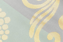 画像をギャラリービューアに読み込む, 着物 名古屋帯 西陣 名古屋帯 織 織悦 付下げ 無地 小紋 着物 高級 唐草 横段