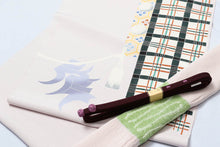 画像をギャラリービューアに読み込む, 名古屋帯 着物 九寸名古屋帯 しゃれ帯 小紋 無地 歌舞伎 弁慶格子