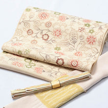 画像をギャラリービューアに読み込む, 名古屋帯 着物 九寸名古屋帯 しゃれ帯 小紋 無地 型絵染