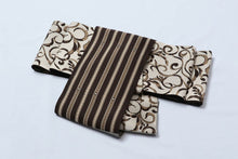 画像をギャラリービューアに読み込む, 半幅帯 本場筑前博多織 帯 紹巴両面織<協和織物> リバーシブル 小袋帯 日本製 正絹 博多帯 レディース 小袋 細帯 博多 博多織 絹 筑前 普段 小紋 両面