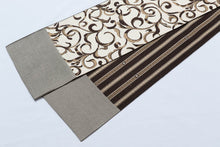 画像をギャラリービューアに読み込む, 半幅帯 本場筑前博多織 帯 紹巴両面織<協和織物> リバーシブル 小袋帯 日本製 正絹 博多帯 レディース 小袋 細帯 博多 博多織 絹 筑前 普段 小紋 両面