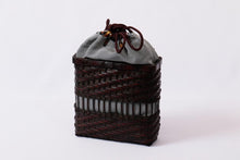 画像をギャラリービューアに読み込む, メンズ 信玄袋 (単品) 紺色 青色 黒色 グレー 縦縞 ストライプ 男巾着 きんちゃく 男性用 大人 浴衣 ゆかた 甚平 着物 袴 父の日