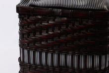 画像をギャラリービューアに読み込む, メンズ 信玄袋 (単品) 紺色 青色 黒色 グレー 縦縞 ストライプ 男巾着 きんちゃく 男性用 大人 浴衣 ゆかた 甚平 着物 袴 父の日