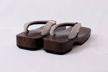 画像をギャラリービューアに読み込む, 下駄 男物下駄 浴衣用 桐下駄 綿鼻緒 しじら 無地 夏祭り 衿秀 ゆかた 紳士 男下駄 花火大会 メンズ 黒焼き 茶焼き 浴衣 着物 サムウェイ