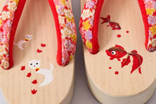 画像をギャラリービューアに読み込む, ゆかた 浴衣 下駄 履物 着物 和装 3歳 7歳 女の子 キッズ 女の子 ガールズ 女児 日本製 履きやすい かわいい