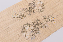 画像をギャラリービューアに読み込む, 着物 名古屋帯 新品 反物 夏帯 夏用 麻 野口 浴衣