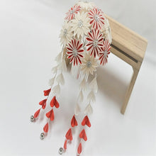 画像をギャラリービューアに読み込む, つまみ簪 つまみ 簪 縮緬 かんざし つまみ細工 花しおり 振袖 十三参り 成人式 かわいい ママ振り 髪飾り