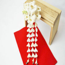 画像をギャラリービューアに読み込む, つまみ簪 つまみ 簪 縮緬 かんざし つまみ細工 花しおり 振袖 十三参り 成人式 かわいい ママ振り 髪飾り