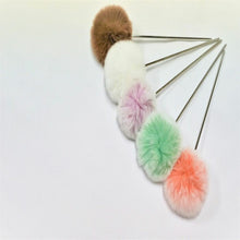 画像をギャラリービューアに読み込む, 簪 かんざし 一本 ラビットファー 普段使い 成人式 簪 かわいい ファー 振袖 かんざし 子供 ポンポン ファー 十三参り かわいい ママ振り 髪飾り 冬 シンプル おしゃれ ぽんぽん プレゼント 贈り物 ギフト 着物 和服 和装 一本差し ヘアアクセサリー 髪飾り