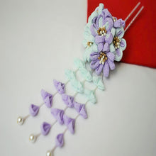 画像をギャラリービューアに読み込む, 髪飾り 縮緬 つまみ細工 つまみ 簪 大原商店 花しおり かんざし つまみ簪 高級 和装用 着物 振袖 十三参り 成人式 かわいい ママ振り シンプル おしゃれ プレゼント 贈り物 ギフト 着物 和服 和装 ヘアアクセサリー 結婚式 大きい 花 絞り ボリューム Uピン 晴れの日