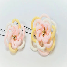 画像をギャラリービューアに読み込む, つまみ簪 つまみ 簪 縮緬 かんざし つまみ細工 花しおり 振袖 十三参り 成人式 かわいい ママ振り 髪飾り