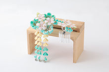 画像をギャラリービューアに読み込む, つまみ細工 簪 セット 縮緬 絞り ブルー 薄水色 つまみ簪 京都 和装小物 大原商店 花しおり かんざし 袴 振袖 十三参り 卒業式 成人式 ママ振り 髪飾り 着物 結婚式 和装 髪 和服 浴衣 髪飾り かんざし 簪 高級 和装用 着物 訪問着 小紋 フォーマル ヘアアクセサリー