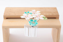 画像をギャラリービューアに読み込む, つまみ細工 簪 セット 縮緬 絞り ブルー 薄水色 つまみ簪 京都 和装小物 大原商店 花しおり かんざし 袴 振袖 十三参り 卒業式 成人式 ママ振り 髪飾り 着物 結婚式 和装 髪 和服 浴衣 髪飾り かんざし 簪 高級 和装用 着物 訪問着 小紋 フォーマル ヘアアクセサリー