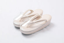画像をギャラリービューアに読み込む, 滑らない草履 雨 雨用草履 光沢 白 ベージュ 衿秀 雨草履 爪付草履 厚底 雨の日 滑り止め 水 梅雨 着物 ぞうり 夏用草履 夏草履 夏用 和服 刺繍 和装 小紋 紬 フォーマル 七五三 お茶会 成人式 振袖 卒業式 結婚式 訪問着 付下げ 女性 レディース 女性 通年 カジュアル