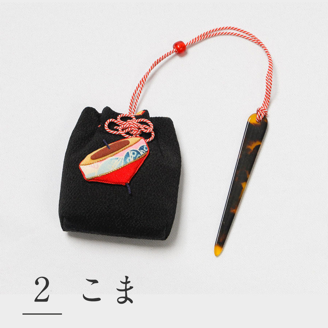 2309-99  ミニストラップサシェ 香り袋 かわいい小花柄⑥ 山吹色 根付け 和小物 ほのかに香る 匂い袋 におい袋 可愛い 根付紐