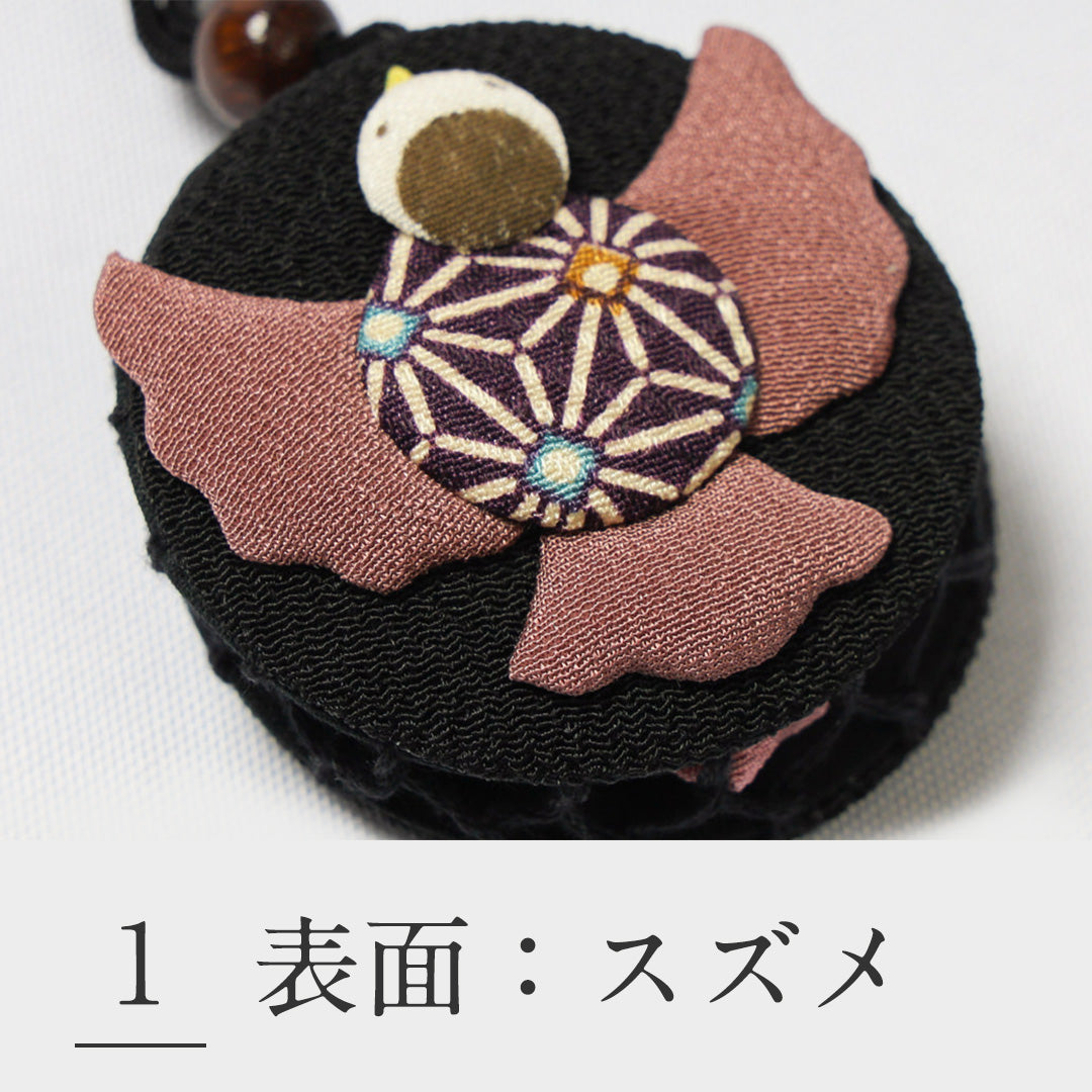 2402-22 ミニストラップサシェ 香り袋 3個組 くすみピンク 花柄 レース 2402-22 ミニストラップサシェ 香り袋 3個組 くすみピンク 花柄