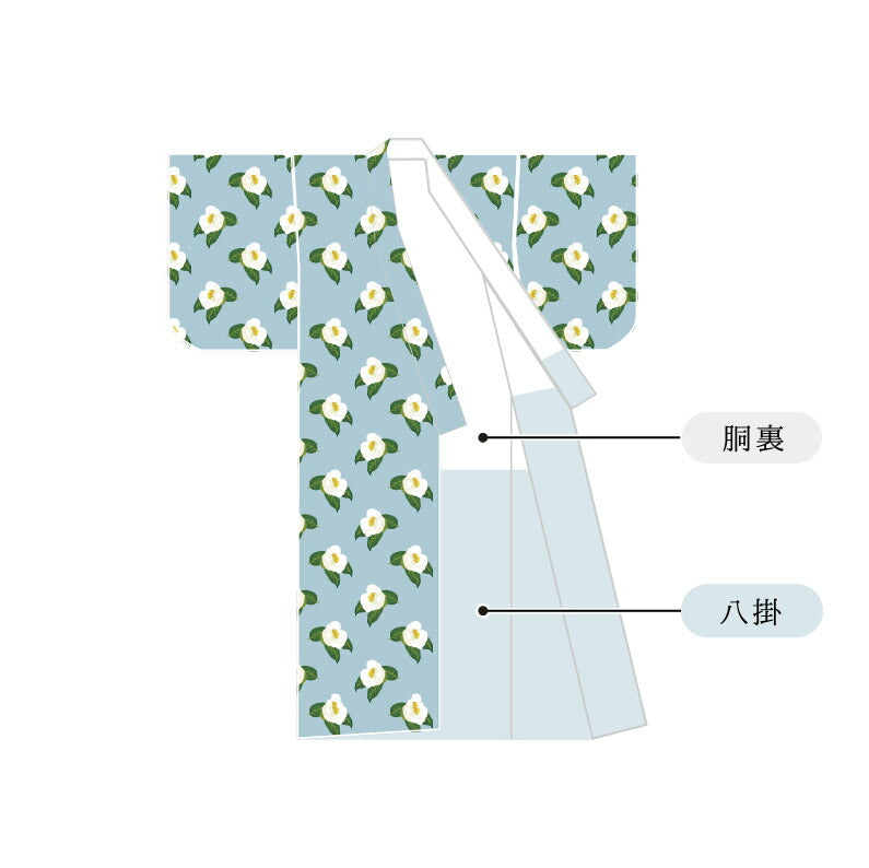 小紋 袷 国内手縫い仕立て 湯のし・胴裏・八掛込み – おみたてや